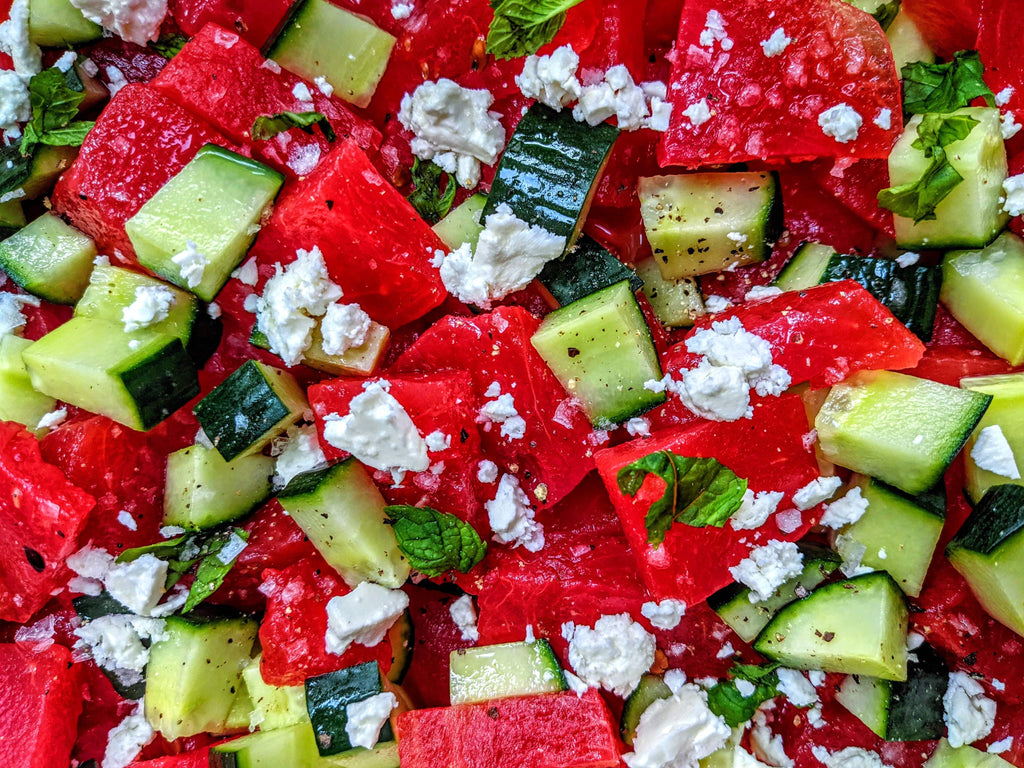 Light And Fresh: Watermelon And Feta Salad