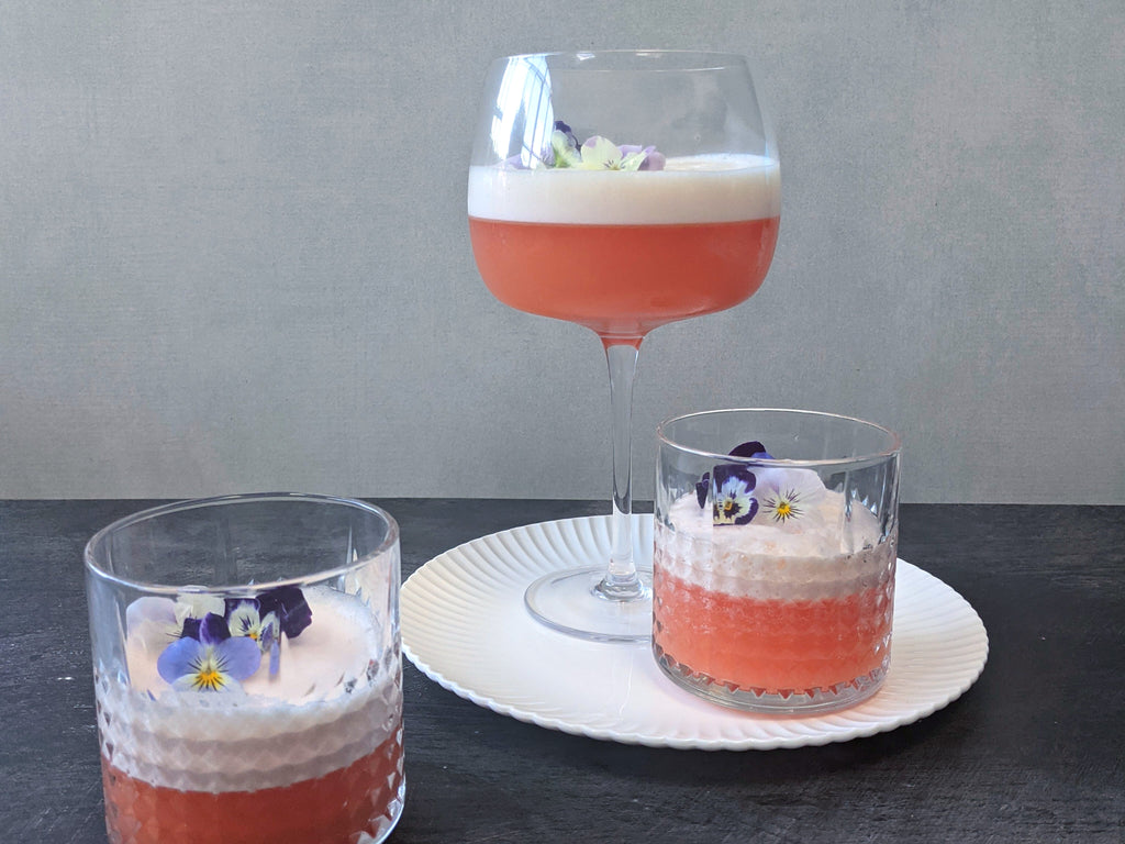 Pomegranate, Blood Orange And Gin Sour