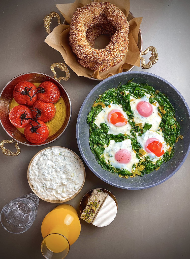 Nargessi: Persian Spinach And Eggs